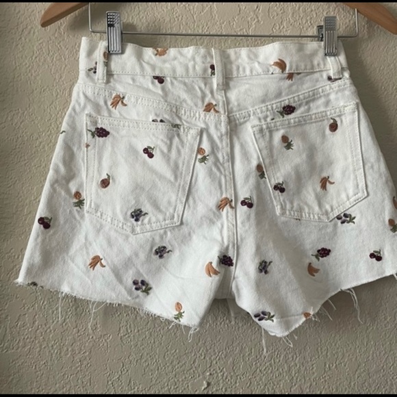 Reformation fruit loops Charlie high rise shorts - Picture 4 of 5